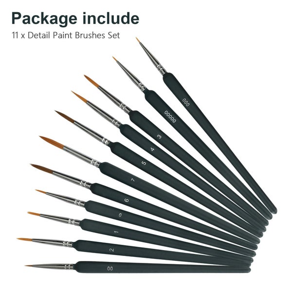 Detail Paint Brushes Set Carousel 9