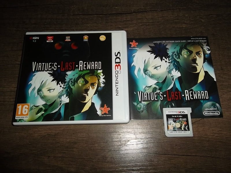 Virtues Last Reward - Nintendo 3DS - Complete - Rare Carousel 1