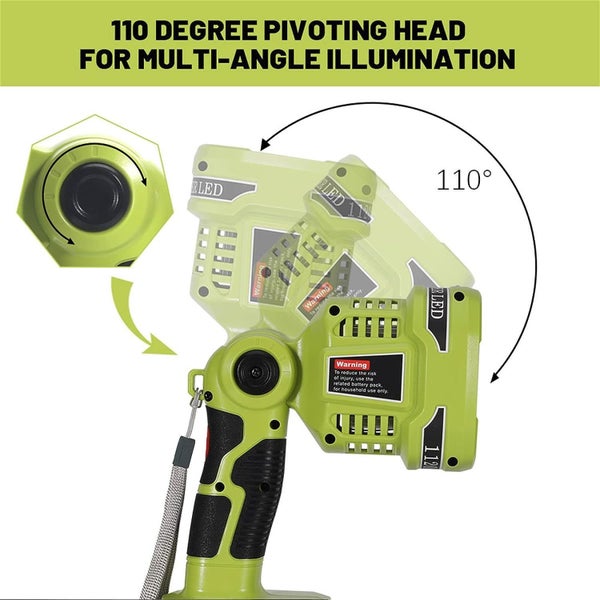 NEW LED Work Light fits Ryobi Battery Sale Sale Carousel 7