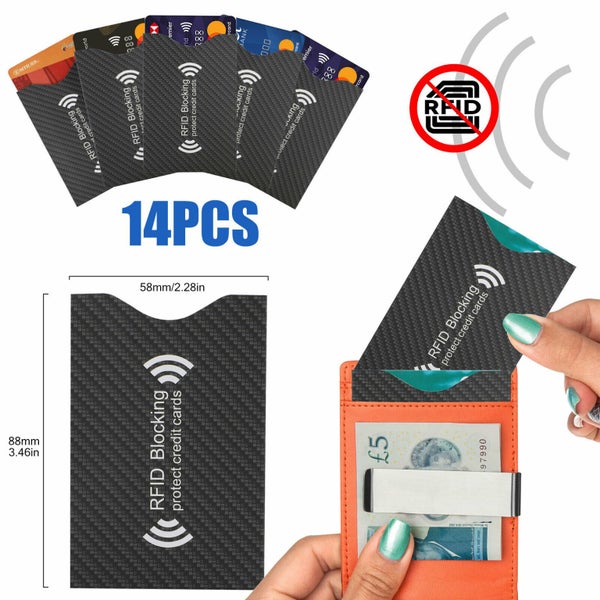 RFID Blocking Security credit card ID card holder Carousel 1