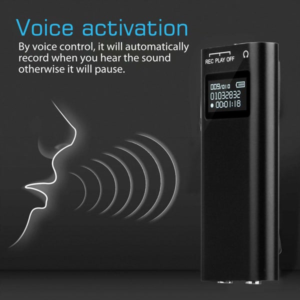Voice Activated Sound Recorder MP3 Player Carousel 2