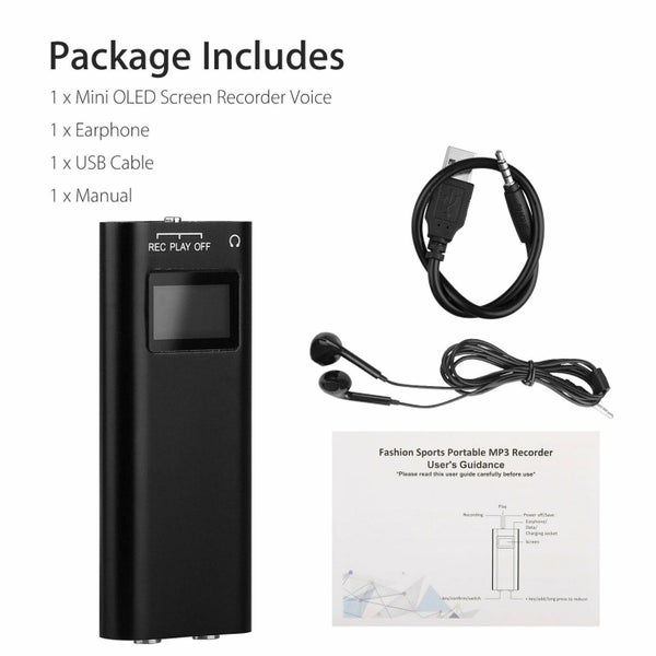 Voice Activated Sound Recorder MP3 Player Carousel 8