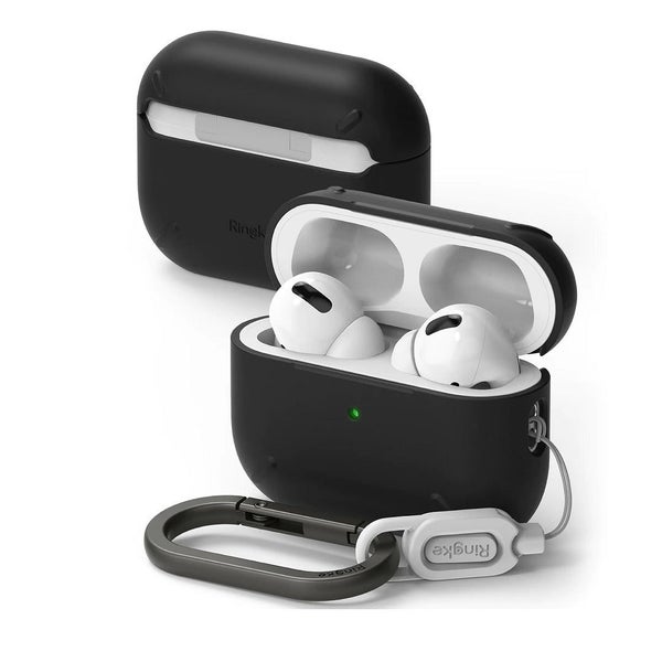 Apple AirPods Pro 2nd Layered Case Black by Ringke BidBud