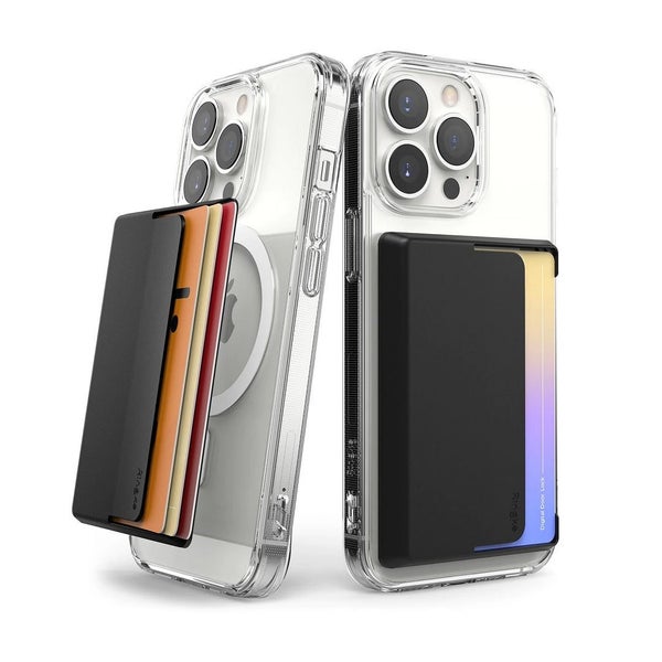 Magnetic Side Slot Card Holder Black by Ringke Carousel 1