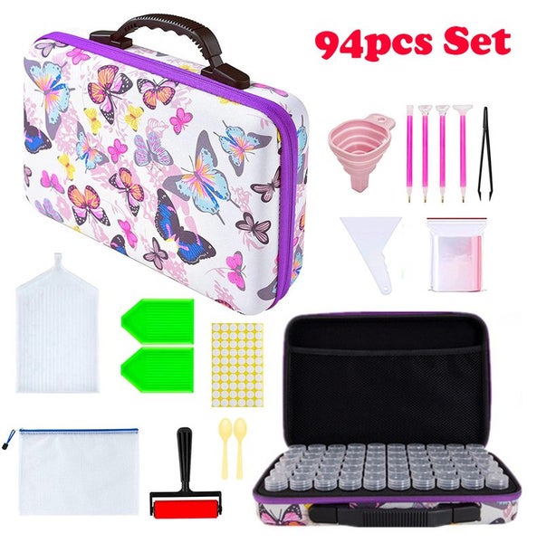 Diamond Painting Storage Case Organiser with 60 Bottles & Accessories I1563PP0 Carousel 1