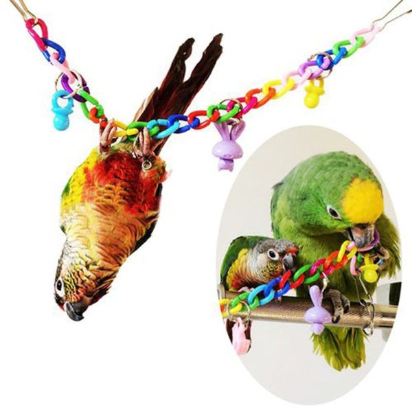Bird Toy Parrot Swing Bridge Cage Toys I0615MZ0 Carousel 1