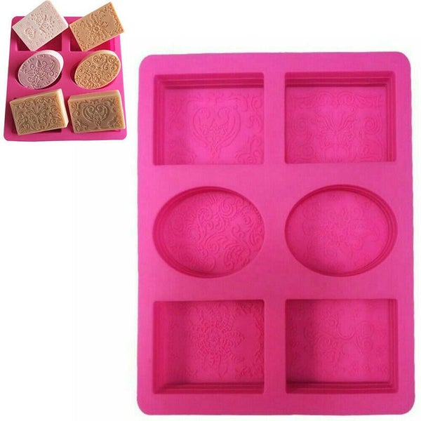 Lace Silicone Mould Soap Mold I1071PK0 Carousel 1