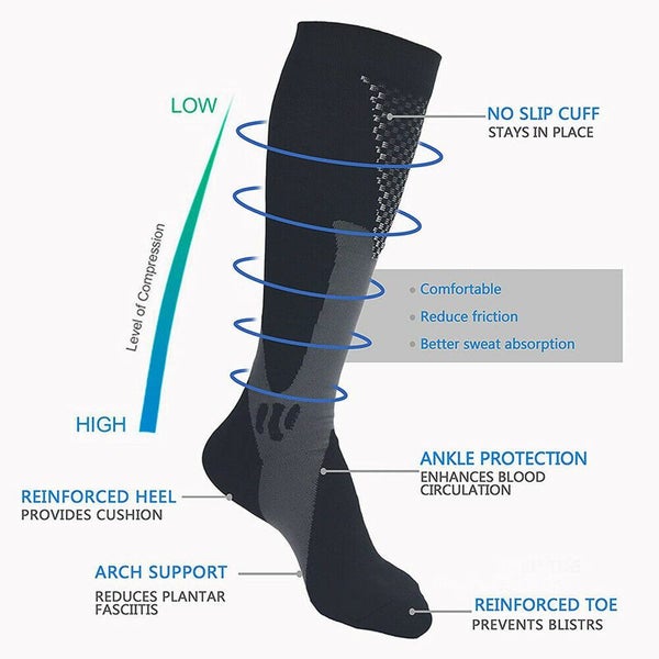 Compression Socks Size L/XL I0512BK4 Carousel 2