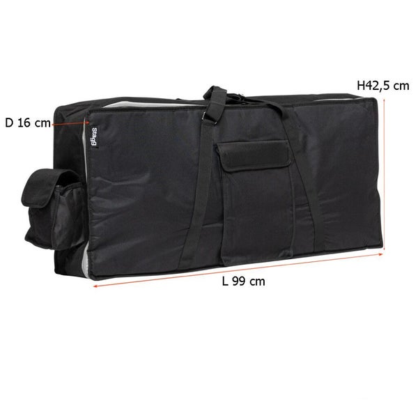 Standard black nylon bag for keyboard Carousel 6