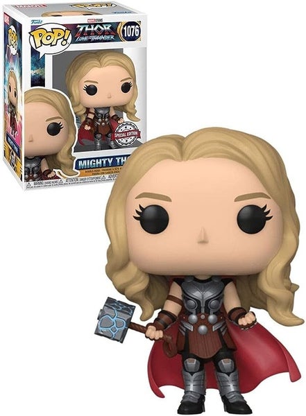 POP! Thor Love and Thunder: Mighty Thor Without Helmet (Marvel) Special Edition Carousel 1