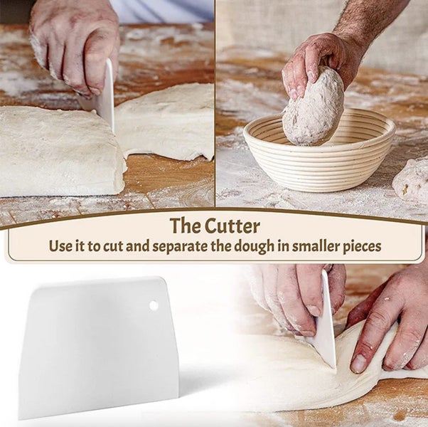 Heart Sour Dough Proofing Basket Kit - Banneton Bowl image 10