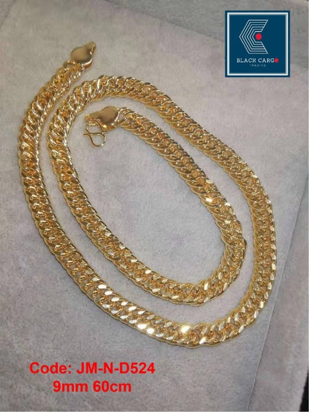 Brand New Men's Gold Necklace Chunky Cuban Chain Jewellery *Sale NOW* Carousel 1