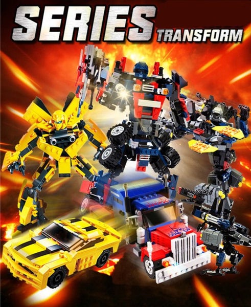 Transformers BumbleBee Truck Car Action Figure Kid Toys Carousel 5