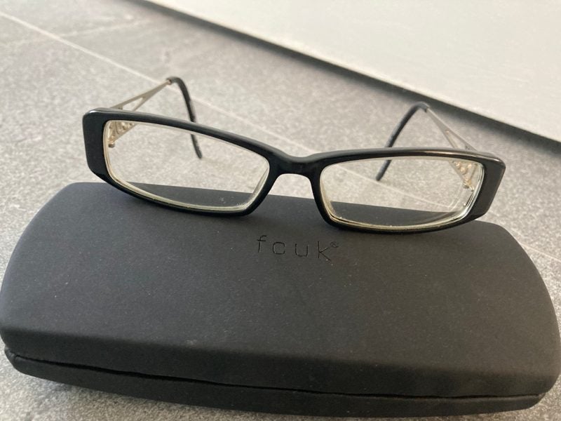 FCUK Black Glasses Frames from Specsavers - Excellent Condition Carousel 1