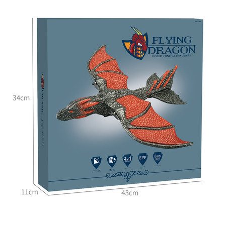 2023 Remote Control Aircraft Dinosaur Fire Dragon Pterosaur With Fixed Wing RC G Carousel 14