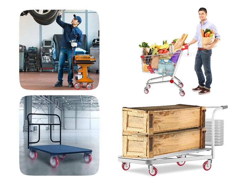 Heavy Duty Castor Wheels Carousel 2
