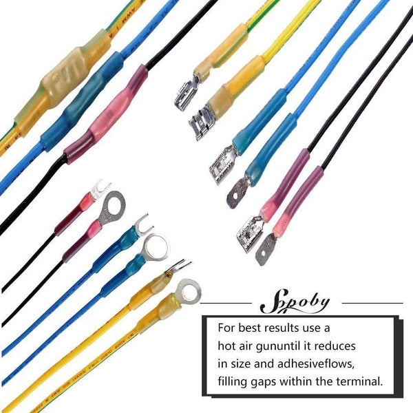 New 240pcs Heat Shrink Wire Connectors Sale Sale Carousel 8