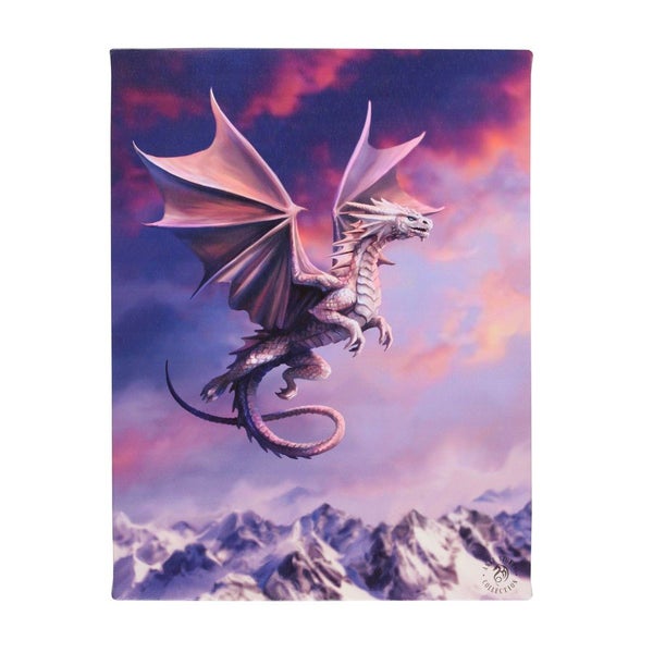Small Sky Queen Canvas Plaque by Anne Stokes Carousel 1