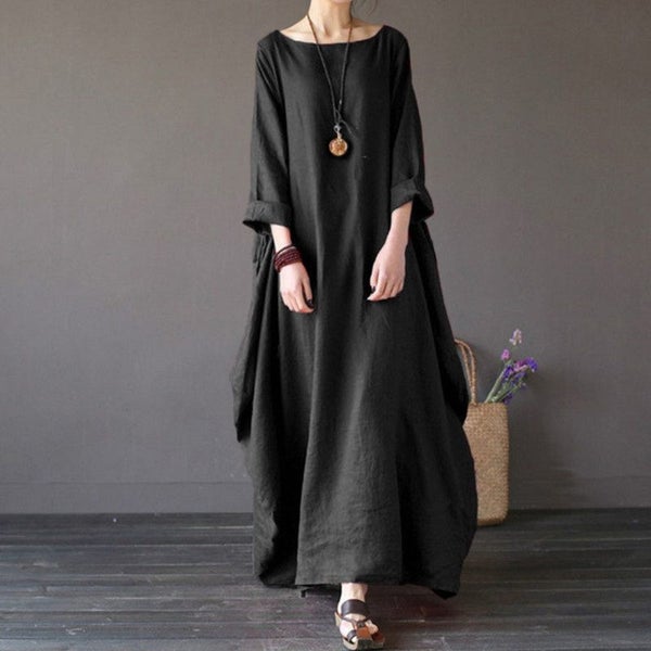 Cotton Maxi Dress Womens Clothing Size 20 4024318 Carousel 1