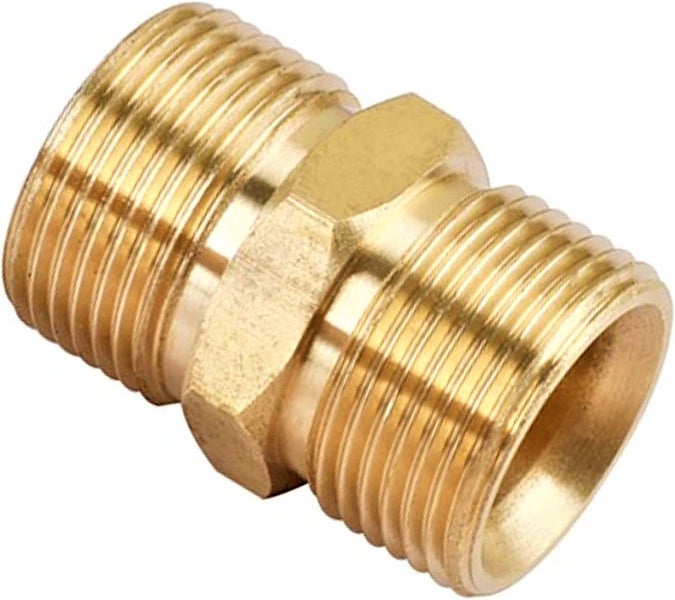 Pressure Hose Fitting Adapter Male M22 x Male M22 (14mm) Carousel 1