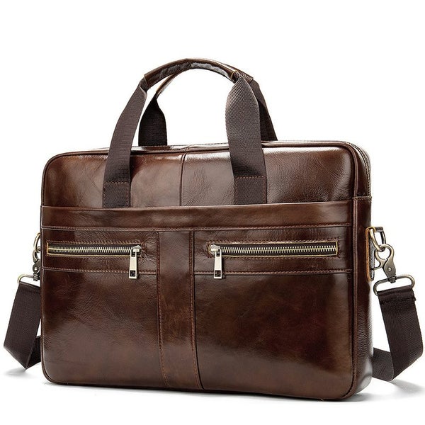 Genuine Leather Bag Briefcase Laptop Bags E0402LC0 Carousel 2
