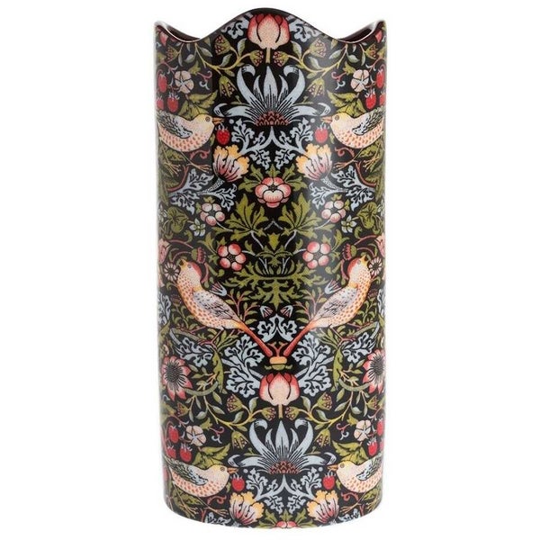 Silhouette d'Art Morris Strawberry Thief Vase Carousel 1