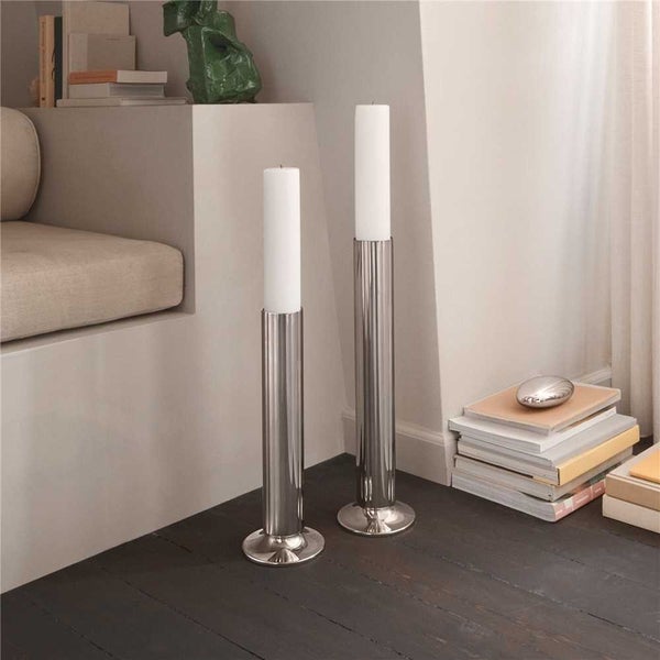 Georg Jensen Bernadotte Floor Candle Holder 40cm Carousel 2