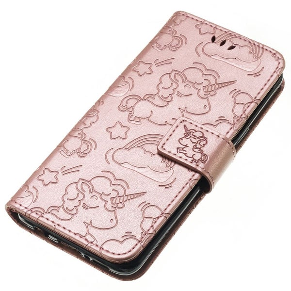 Lenovo K8 Note Case Leather Wallet case embossed unicon pattern Carousel 2