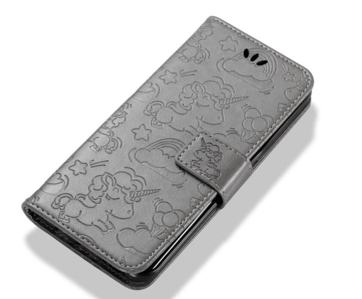 HTC M7 Case Wallet Leather Unicorn Case Carousel 2