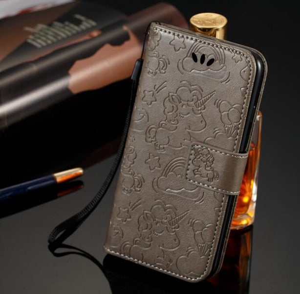 HTC M7 Case Wallet Leather Unicorn Case Carousel 3