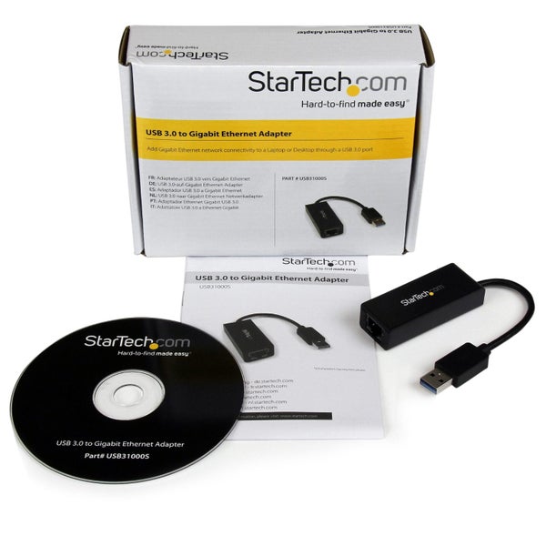 Startech.com Usb 3.0 to Gigabit Ethernet Nic Network Adapter 10/100/1000 Carousel 6