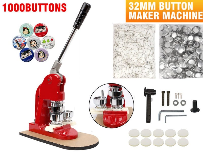 Pinback Badge Button Maker Machine - (NZ Clearance) Carousel 1