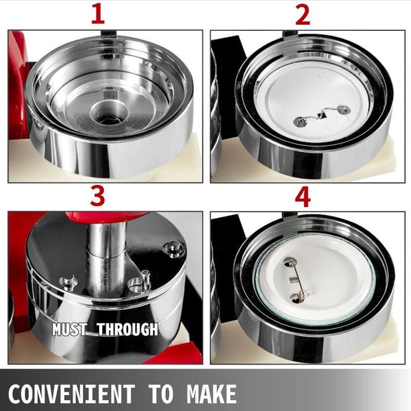 Pinback Badge Button Maker Machine - (NZ Clearance) Carousel 12