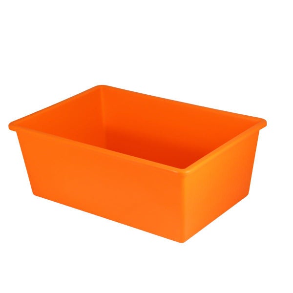 Taurus Tray Tote Large 398x274x150mm Orange Carousel 1