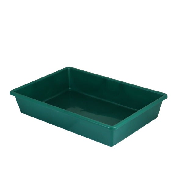 Taurus Tray Tote Small 397x270x75mm Green Carousel 1