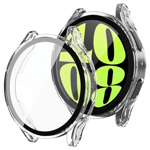 Samsung Galaxy Watch 6 44mm Clear Case Screen Protector Carousel 1