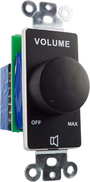 Rockville VOL7035 35w 70v Black Wall Volume Control Zone Controller Box 1-Gang Carousel 1