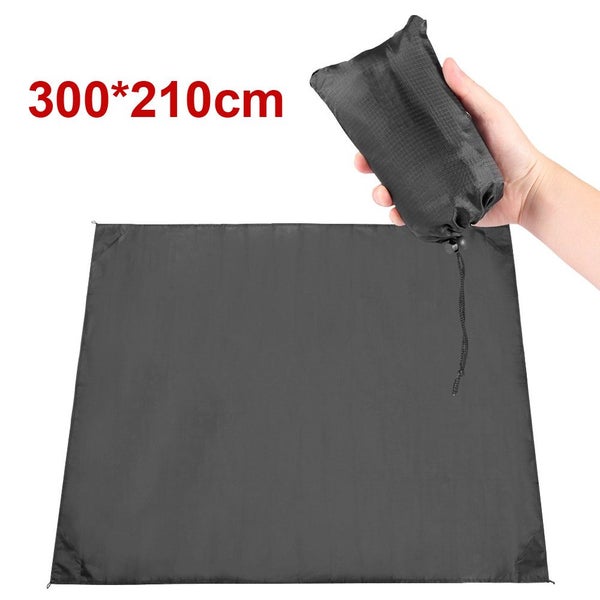 Beach Blanket Soft Material Waterproof Mat Portable for Outdoor Activities Black Carousel 1