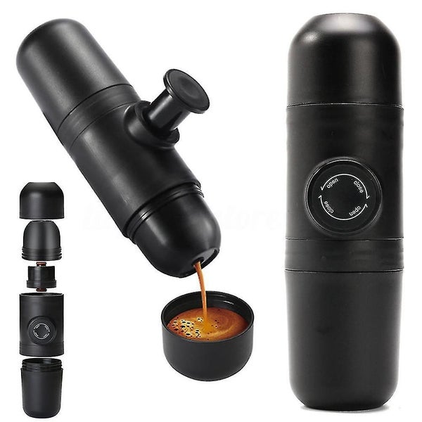 Manual Coffee Maker Hand Operated Espresso Machine Portable Outdoor Travel Coffe Carousel 5