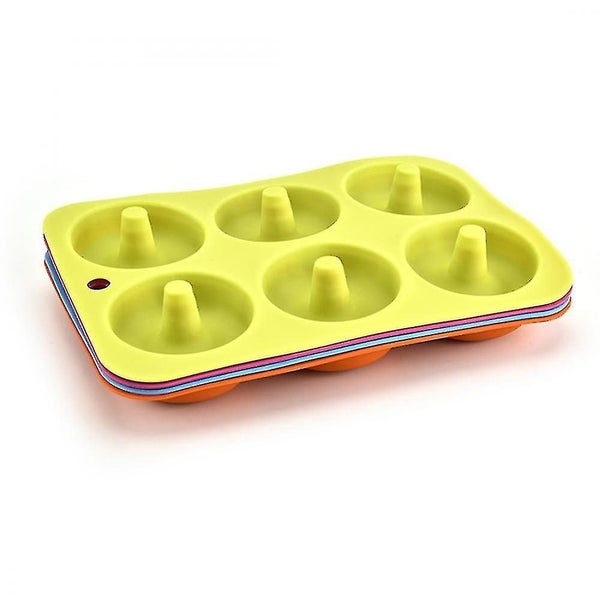 4-pack Silicone Donut Baking Mold Carousel 2