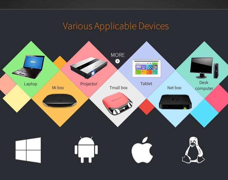 Mini Wireless Keyboard With Touchpad / Mini Keyboard Wireless Keypad Carousel 2