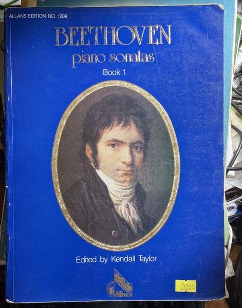 Beethoven Piano Sonatas Book 1 Edited by Kendall Taylor Carousel 1
