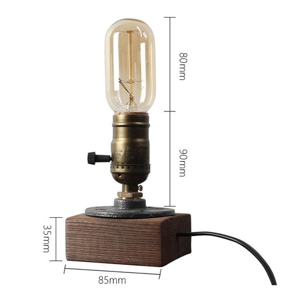 Desk Lamp Industrial Table Pipe Light Carousel 3