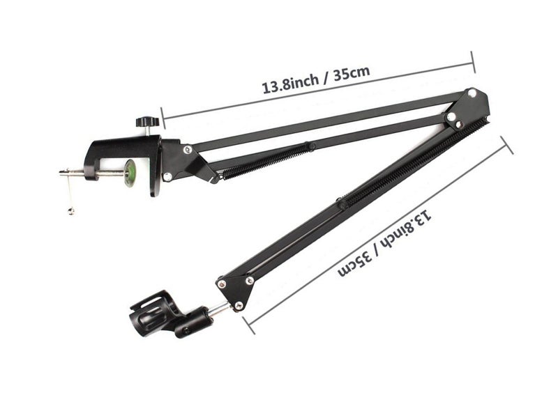 Microphone Stand - Adjustable Microphone Suspension Scissor Boom Arm Mic Stand63699176085122111