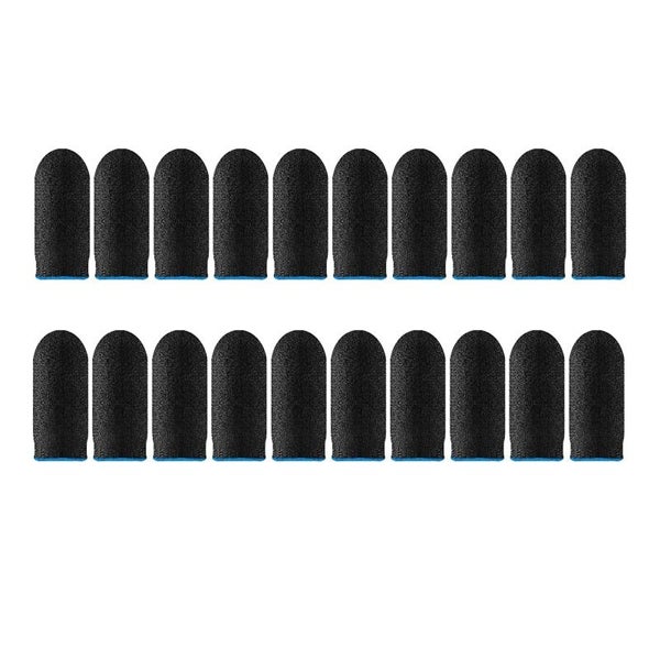 20PCS Game Finger Cover Breathable Game Sweatproof Touch Screen Thumb Carousel 1