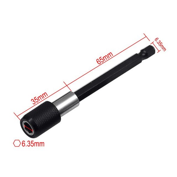 6.35mm 1/4 Hex Shank Quick Release Electric Drill Magnetic Carousel 1