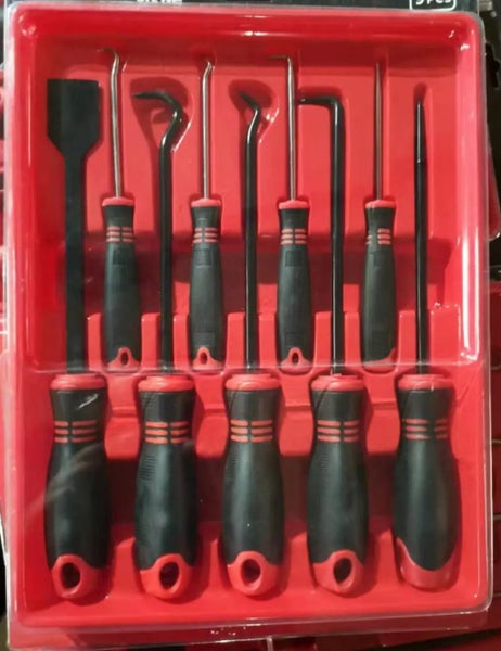 High Quality Durable Scraper Hook Tool Car Repair Kit Pick Tool Kit 9 PCs Carousel 6