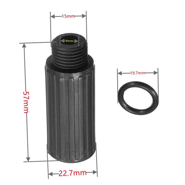 2pcs Oil Hat Plug Gasket Seals Breathing Rod Vent Pump Air Compressor Carousel 2