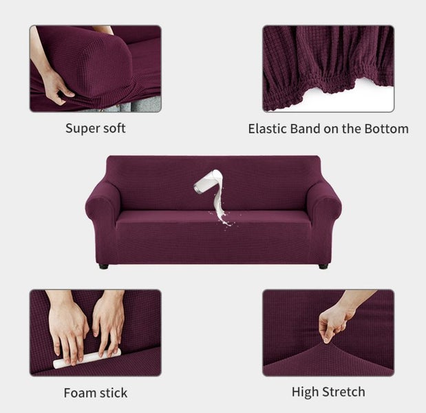 Couch Covers Sofa Cover 3 Seater 180-240cm 3649209 Carousel 6