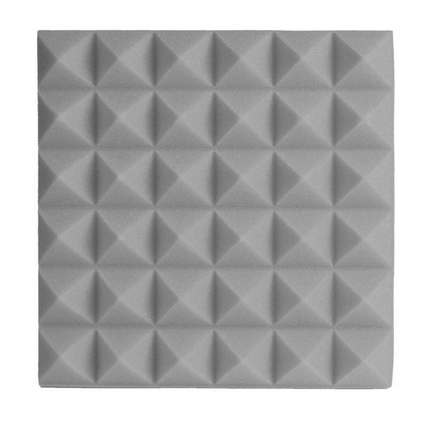 6pcs Grey Acoustic Soundproofing Foam Studio Sound Absorption Panels 2012617 Carousel 2